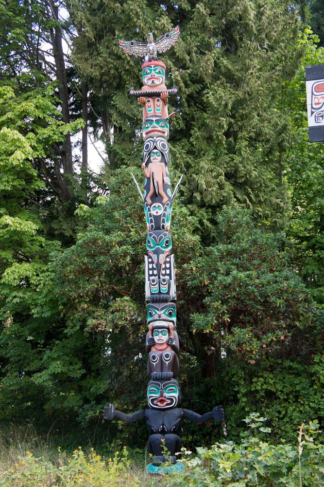 Vancouver Stanley Park and Totem