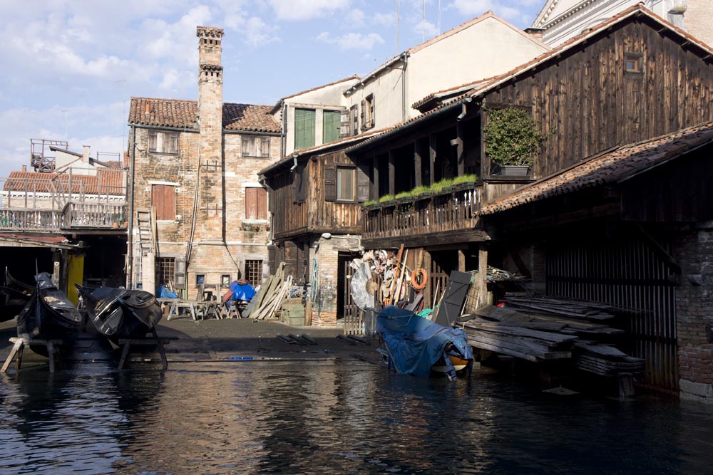 Venise, gondoles