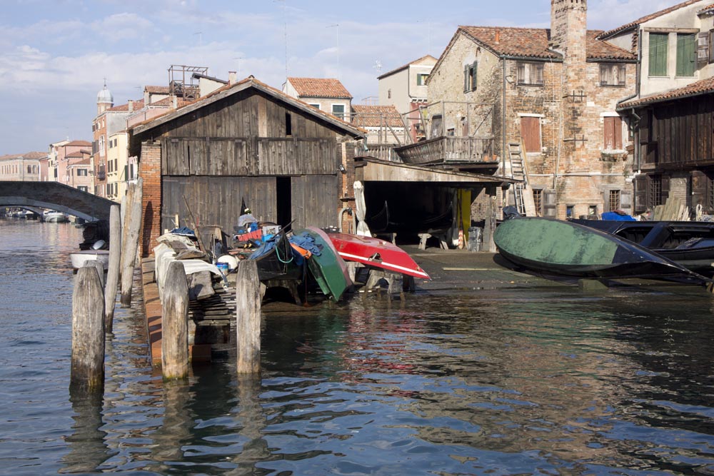 Venise, gondoles