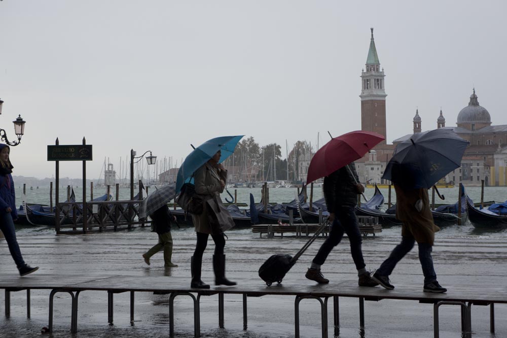 Venise, La place Saint Marc sous l'eau